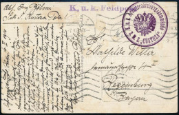 1914 Tábori Posta Képeslap "S.M.S. CUSTOZA" - Other & Unclassified