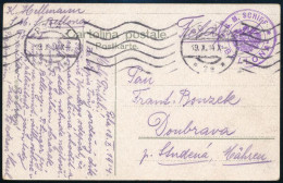 1914 Tábori Posta Képeslap "S.M. SCHIFF BELLONA" - Other & Unclassified