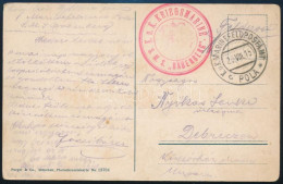 1915 Tábori Posta Képeslap "K.u.k. Kriegsmarine S.M.S. BABENBERG" - Autres & Non Classés