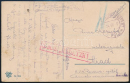 1918 Tábori Posta Képeslap / Field Postcard "S.M.S. RADETZKY" - Otros & Sin Clasificación