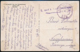 1918 Képeslap / Postcard "K.u.k. Luftfahrtruppen Fliegerkompagnie Nr. 50" + "FP 374" - Autres & Non Classés