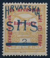 ** SHS 1918 Hadisegély 2f Próbanyomat. Certificate: Zrinjscak. Signed: Bodor - Autres & Non Classés