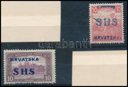 * SHS 1919 Parlament 10K Bodor Vizsgélójellel + Arató 10f Certificate: Bodor - Sonstige & Ohne Zuordnung