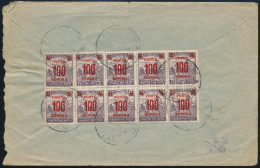 1924 Levél 1000K Portóval / Cover With 1000K Postage Due "GYŐR" - Nyulfalu - Other & Unclassified