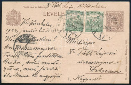 1924 20K Díjjegyes Levelezőlap Arató 2 X 150K Díjkiegészítéssel / PS-card With 300K Additional Franking - Sonstige & Ohne Zuordnung