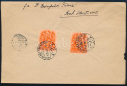 1938 Levél "PARKAN-NANA-BUDAPEST" Vasúti Mozgóposta Bélyegzéssel - Other & Unclassified