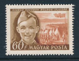 ** 1950 Gyermek (I.) 60f A Középrész Elcsúszásával - Autres & Non Classés