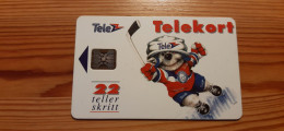 Phonecard Norway N-6 02/93 - Ice Hockey - Norwegen