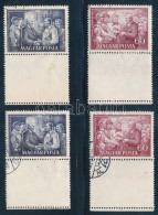 O 1952 2-2 Db Rákosi 60f és 2Ft Alul üres Mezőkkel - Other & Unclassified