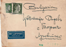 GERMANY THIRD REICH 1942 AIRMAIL LETTER SENT FROM MUENCHEN TO TOBOS - Briefe U. Dokumente