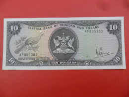 7833 - Trinidad And Tobago 10 Dollars 1977 - P-32a - Trinidad Y Tobago