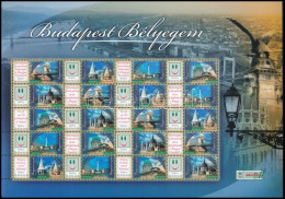 ** 2007 Budapest Bélyegem Promóciós Teljes ív (7.500) - Other & Unclassified