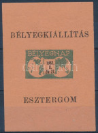 ** 1957/1b Esztergomi Bélyegnap Emlékív Blokk (3.500) / Souvenir Sheet - Autres & Non Classés