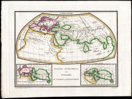 Dufour, Auguste-Henri (1798-1865): Systemes Géographiques De Ptolémée, De Strabon Et D'Eratosthene, Az ókori Görögök ált - Autres & Non Classés