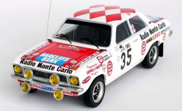Opel Ascona A - Tchine/P. Gondolfo - Rallye Monte-Carlo 1975 #35 - Troféu - Trofeu