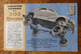 Conception Technique - Automobile Peugeot 203 - Voiture - Auto's