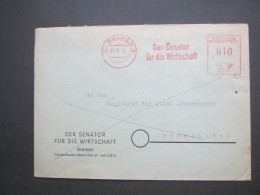 1952 , Bremen  ,  Klarer Firmen Freistempel Auf Brief - Briefe U. Dokumente