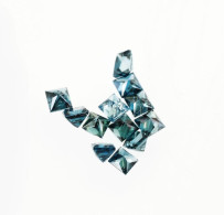 Kék Gyémánt, 12 Db, 0,11 Cts - Other & Unclassified