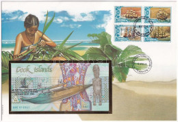 Cook-szigetek 1992. 3$ Felbélyegzett Borítékban, Bélyegzéssel T:I Cook Islands 1992. 3 Dollars In Envelope With Stamp An - Unclassified