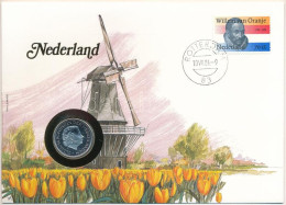 Hollandia 1980. 1G Ni érme Felbélyegzett Borítékban, Bélyegzéssel, Német Nyelvű Tájékoztatóval T:AU Netherlands 1980. 1  - Unclassified