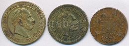 Német Birodalom DN "Spiel Marke" 3db Zseton, Közte "I. Vilmos", "Ferenc József" T:2- German Empire ND "Spiel Marke" 3pcs - Ohne Zuordnung