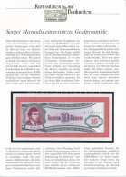 Oroszország 1994-1997. 10T (Bank MMM, Mavrodi) Német Nyelvű Leírással T:I- Russia 1994-1997. 10 Tickets (Bank MMM, Mavro - Ohne Zuordnung