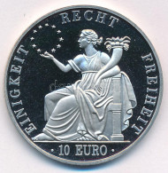 Németország 1996. 10E Cu-Ni "Egység-Jog-Szabadság" Fantáziaveret T:PP Germany 1996. 10 Euro "Unity-Right-Freedom" Fantas - Sin Clasificación