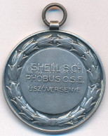~1930-1940. "Shell SC - Phöbus O.S.E. Úszóversenye" Jelzett Ag Sport Emlékérem Füllel (19,65g/0.800/37mm) T:AU - Non Classés
