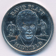 Nagy-Britannia / Anglia 1996. "David Platt - Midfield / 1996 - A Hivatalos Angol Keret" Futball Emlékérem (27mm) T:AU Gr - Non Classés