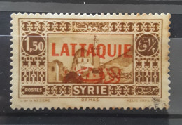 Latakia , Lattaquie,1931 , Post 1.5 Pi. 2nd Had ,tone Spot As Photo, MH* - Unused Stamps