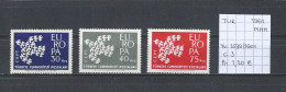 (TJ) Europa CEPT 1961 - Turkije YT 1599/1601 (postfris/neuf/MNH) - 1961