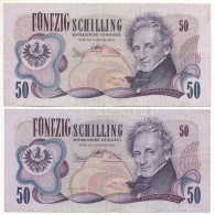 Ausztria 1970. 50Sch (2x) T:F Austria 1970. 50 Schilling (2x) C:F Krause P#143 - Ohne Zuordnung