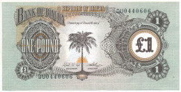 Biafra 1968-1969. 1P "DU 0440606" T:AU,XF Törés Nélküli Hajlás Az Egyik Szélén Biafra 1968-1969. 1 Pound "DU 0440606" C: - Unclassified