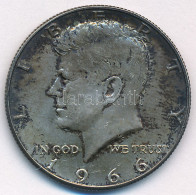 Amerikai Egyesült Államok 1966. 1/2$ Ag "Kennedy" T:XF USA 1966. 1/2 Dollar Ag "Kennedy" C:AU,XF  Krause KM#202 - Unclassified