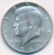 Amerikai Egyesült Államok 1967. 1/2$ Ag "Kennedy" T:AU USA 1967. 1/2 Dollar Ag "Kennedy" C:AU  Krause KM#202a - Ohne Zuordnung