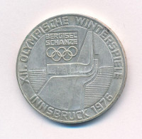 Ausztria 1976. 100Sch Ag "Innsbruck - XII. Téli Olimpia / Lesikló Sánc" T:1- Austria 1976. 100 Schilling Ag "Winter Olym - Unclassified