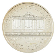 Ausztria 2011. 1,5E Ag "Bécsi Filharmonikusok" T:BU Kis Patina Austria 2011. 1,5 Euro Ag "Vienna Philharmonic" C:BU Smal - Sin Clasificación