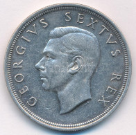 Dél-Afrika 1949. 5Sh Ag "VI. György" T:AU,XF South Africa 1949. 5 Shilling Ag "George VI" C:AU,XF Krause KM#40.1 - Ohne Zuordnung