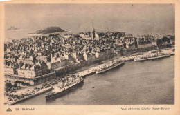FRANCE - Saint Malo - Vu Aérienne - Carte Postale Ancienne - Saint Malo
