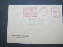 1961, Bonn, Klarer Firmen Freistempel Auf Brief - Briefe U. Dokumente