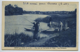 Méry-sur-Oise - Une Vue Sur Les Bords De L'Oise, Les Pêcheurs - Mery Sur Oise