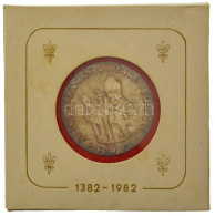 Lengyelország 1983. "II. János Pál Lengyelországi útja 1983 Június" Ezüstözött Fém Emlékérem Papírtokban (41mm) T:UNC Po - Sin Clasificación