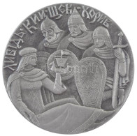 Szovjetúnió 1982. "Kijev 1500 éve" Kétoldalas Al Emlékérem Tokban (58mm) T:1 Soviet Union 1982. "1500th Anniversary Of K - Non Classificati