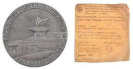 Szovjetúnió DN. "Ukrán Történeti Múzeum - Honvédő Háború / 1941-1945" Kétoldalas Al Emlékérem Tokban, Tanúsítvánnyal (58 - Sin Clasificación