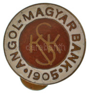 ~1930. "Angol-Magyar Bank 1905" Zománcozott Gomblyukjelvény "LUDVIG BP" Gyártói Jelzéssel (17mm) T:AU,XF - Non Classificati