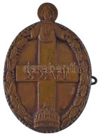 1935. "XXVI. Országos Katolikus Nagygyűlés" Cu Jelvény (42x28mm) T:AU Patina - Non Classés