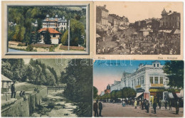 **, * 10 Db RÉGI Román Város Képeslap / 10 Pre-1945 Romanian Town-view Postcards - Non Classés