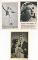 **, * Magyar Színésznők és Színészek - 5 Db Vegyes Képeslap / Hungarian Actors And Actresses - 5 Mixed Postcards - Sin Clasificación