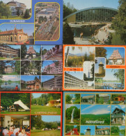 ** 103 Db MODERN Használatlan Magyar Város Képeslap / 103 MODERN Unused Hungarian Town-view Postcards - Non Classés