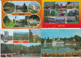 **, * HÉVÍZ - 25 Db MODERN Város Képeslap / 25 MODERN Hungarian Town-view Postcards - Non Classés